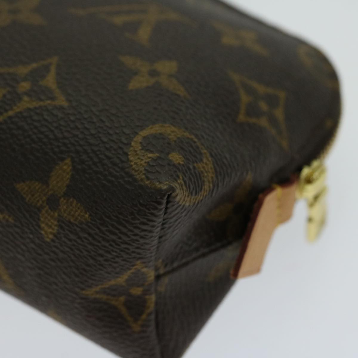 LOUIS VUITTON Monogram Pochette Cosmetic PM Cosmetic Pouch M47515 Auth am5831A