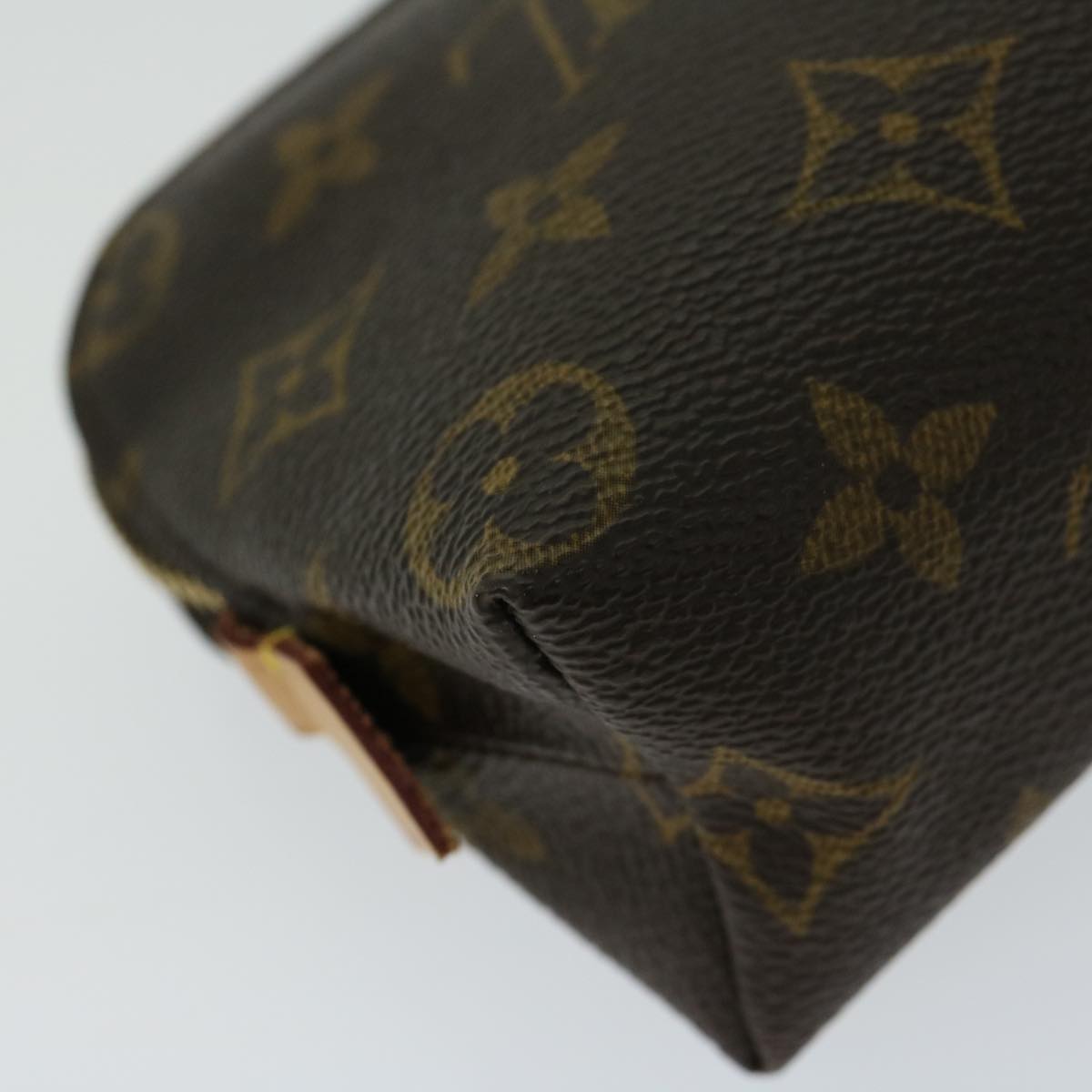 LOUIS VUITTON Monogram Pochette Cosmetic PM Cosmetic Pouch M47515 Auth am5831A