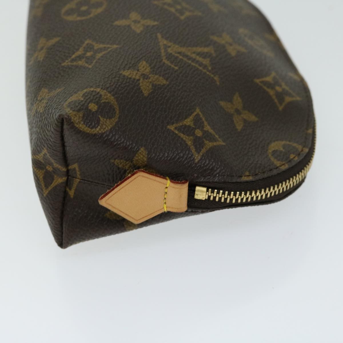 LOUIS VUITTON Monogram Pochette Cosmetic PM Cosmetic Pouch M47515 Auth am5831A