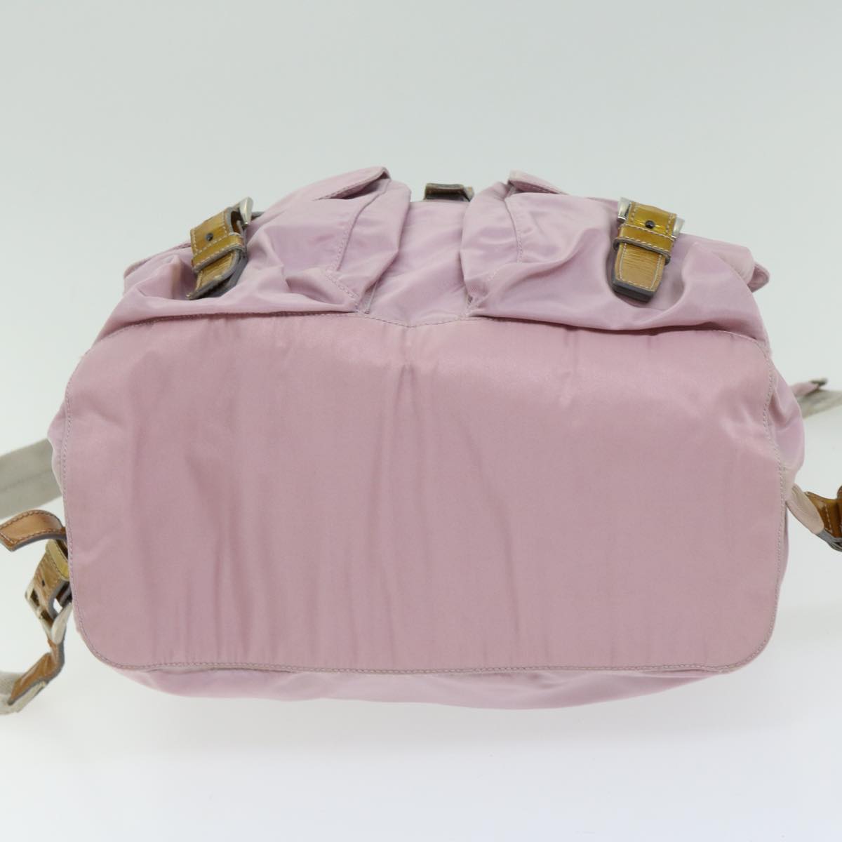 PRADA Backpack Nylon Pink Auth am5834