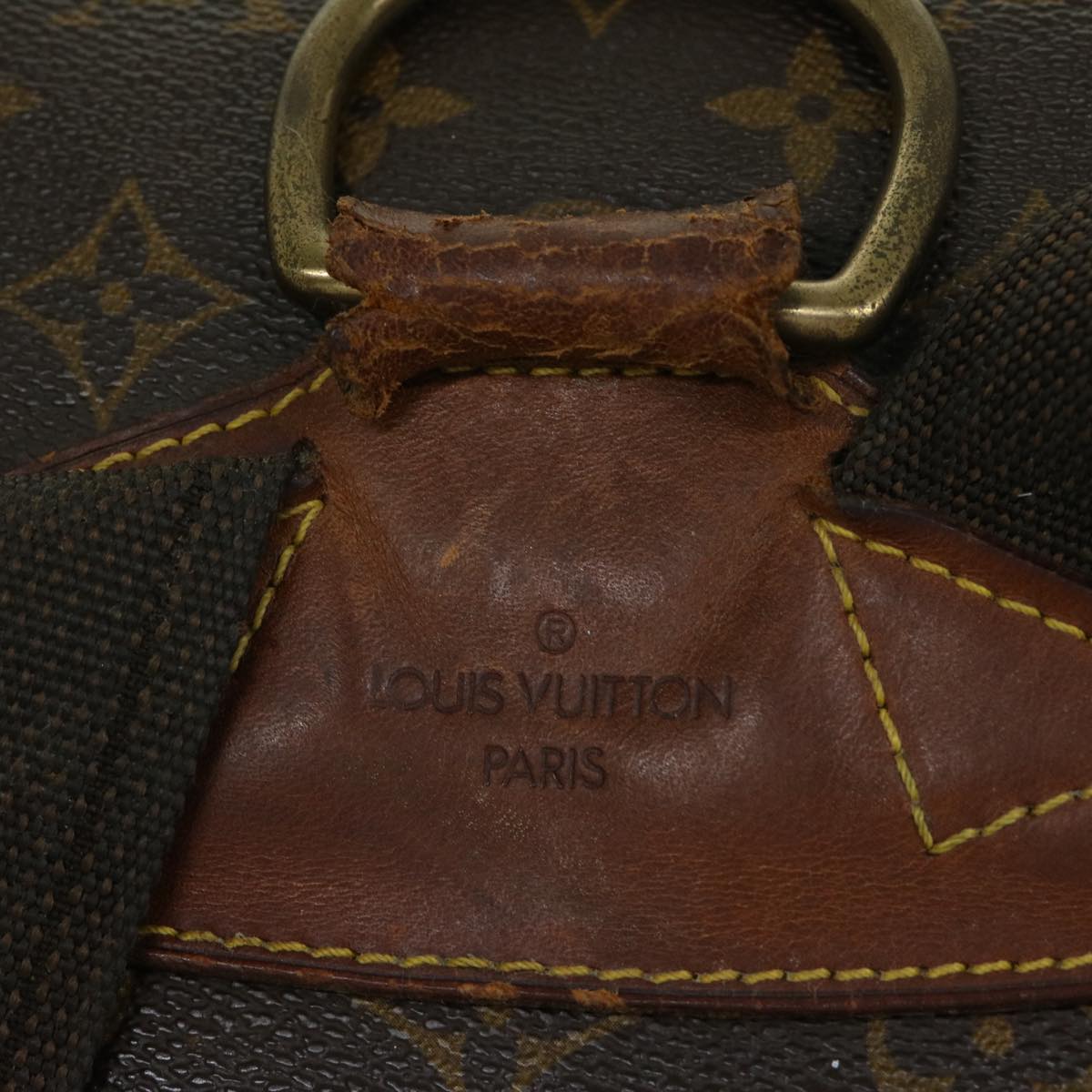 LOUIS VUITTON Monogram Montsouris GM Backpack M51135 LV Auth am5839