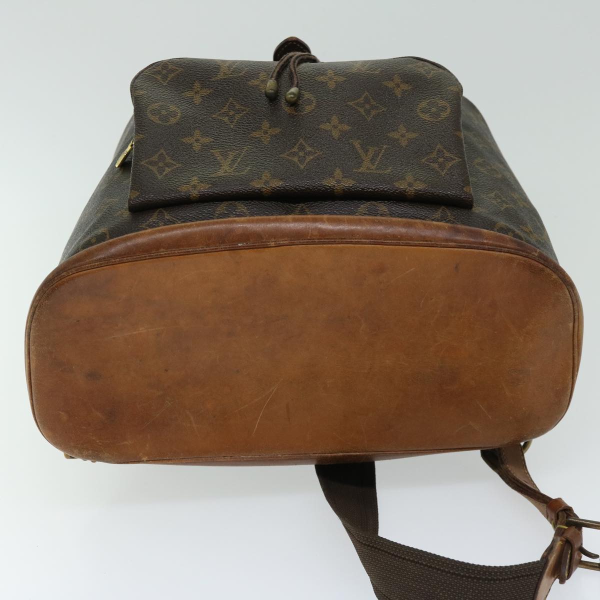 LOUIS VUITTON Monogram Montsouris GM Backpack M51135 LV Auth am5839