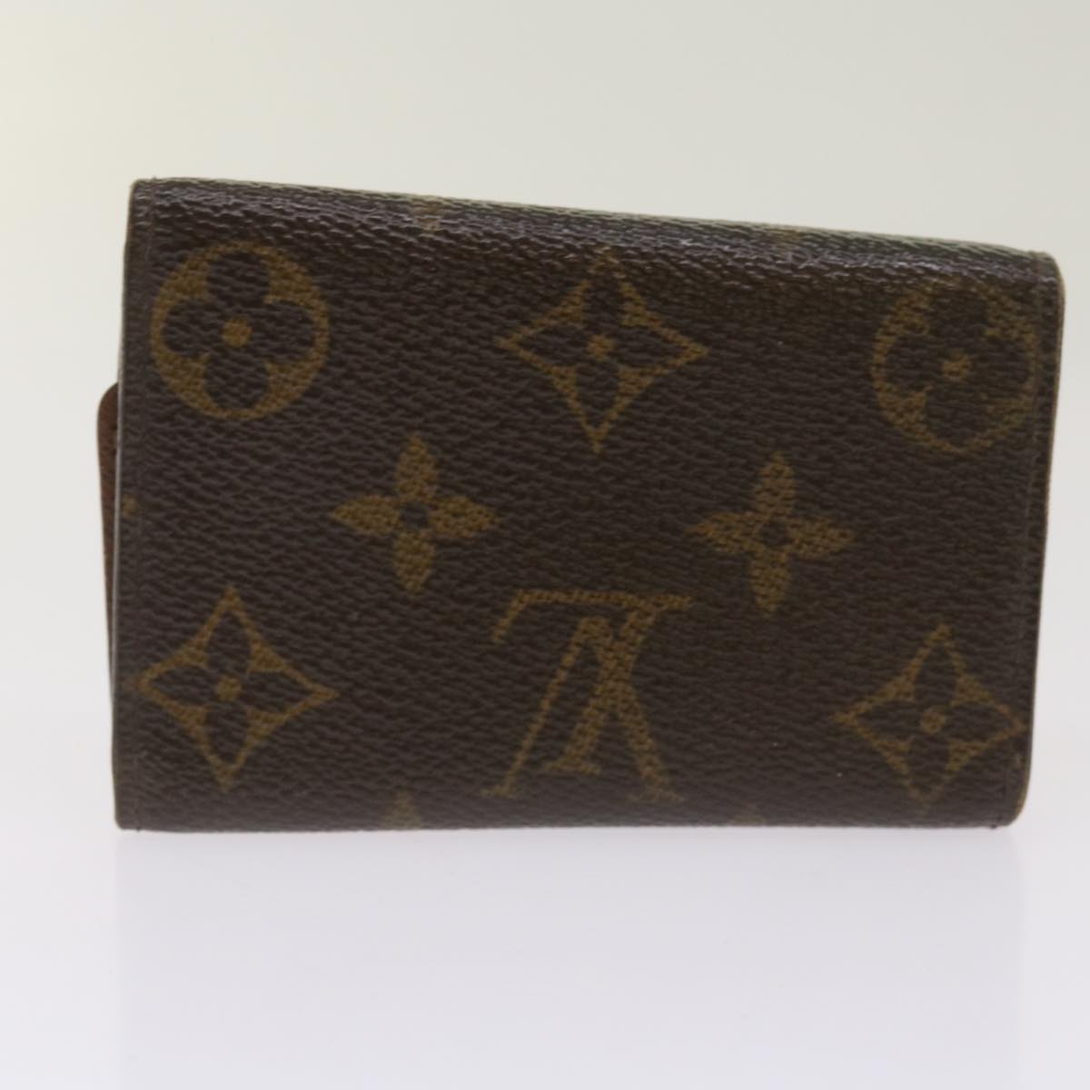 LOUIS VUITTON Monogram Epi Key Case Wallet 6Set Blue Black LV Auth am5856