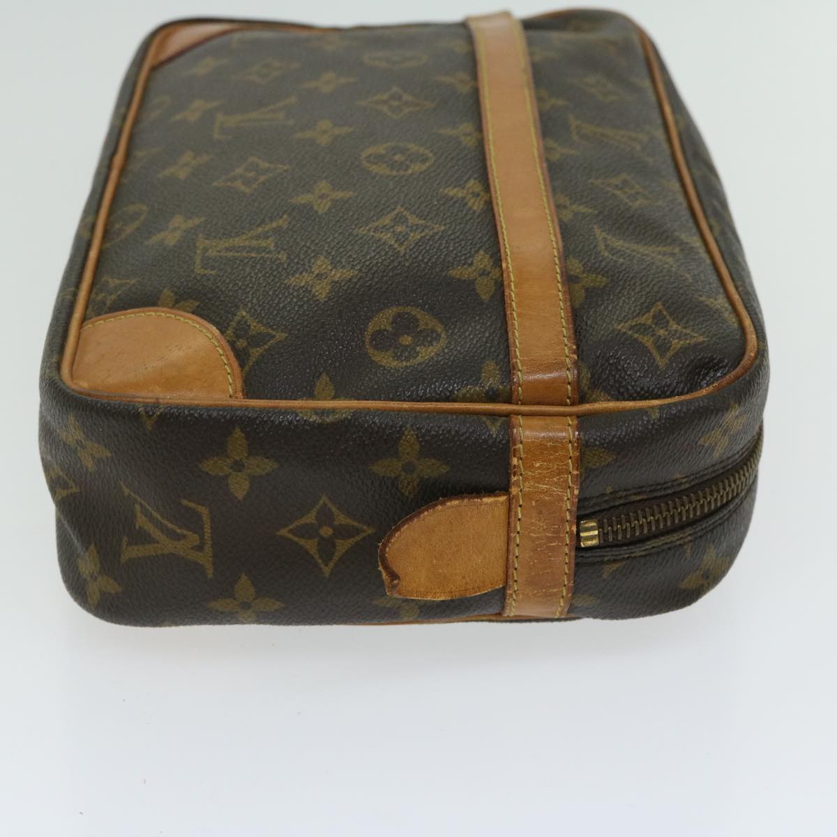 LOUIS VUITTON Monogram Compiegne 28 Clutch Bag M51845 LV Auth am5868