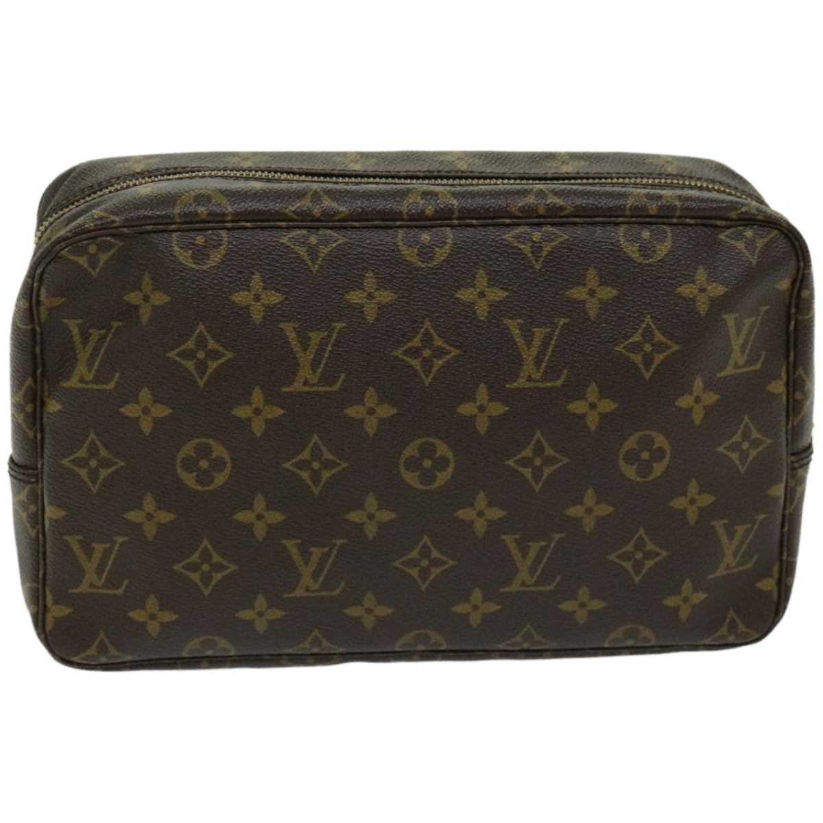 LOUIS VUITTON Monogram Trousse Toilette 28 Clutch Bag M47522 LV Auth am5874