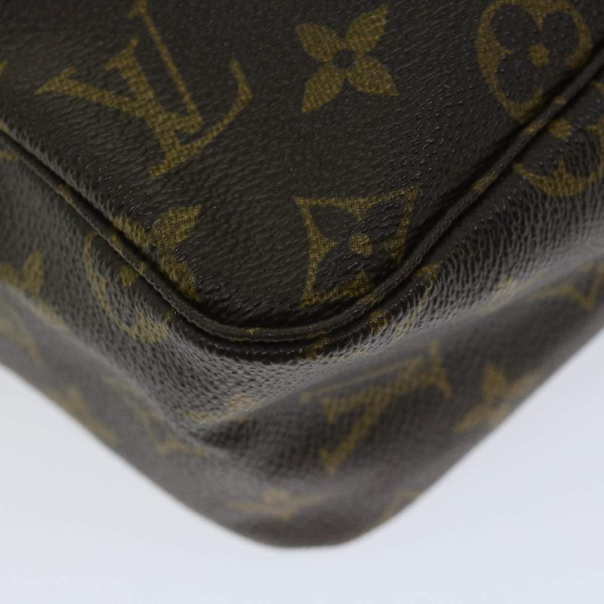 LOUIS VUITTON Monogram Trousse Toilette 28 Clutch Bag M47522 LV Auth am5874