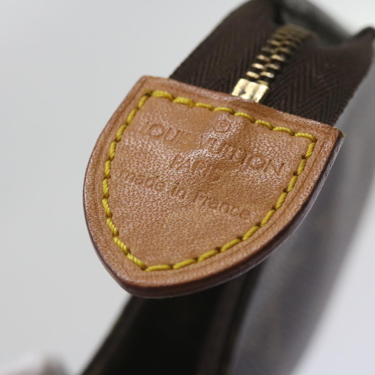 LOUIS VUITTON Monogram Poche Toilette 15 Pouch M47546 LV Auth am5877