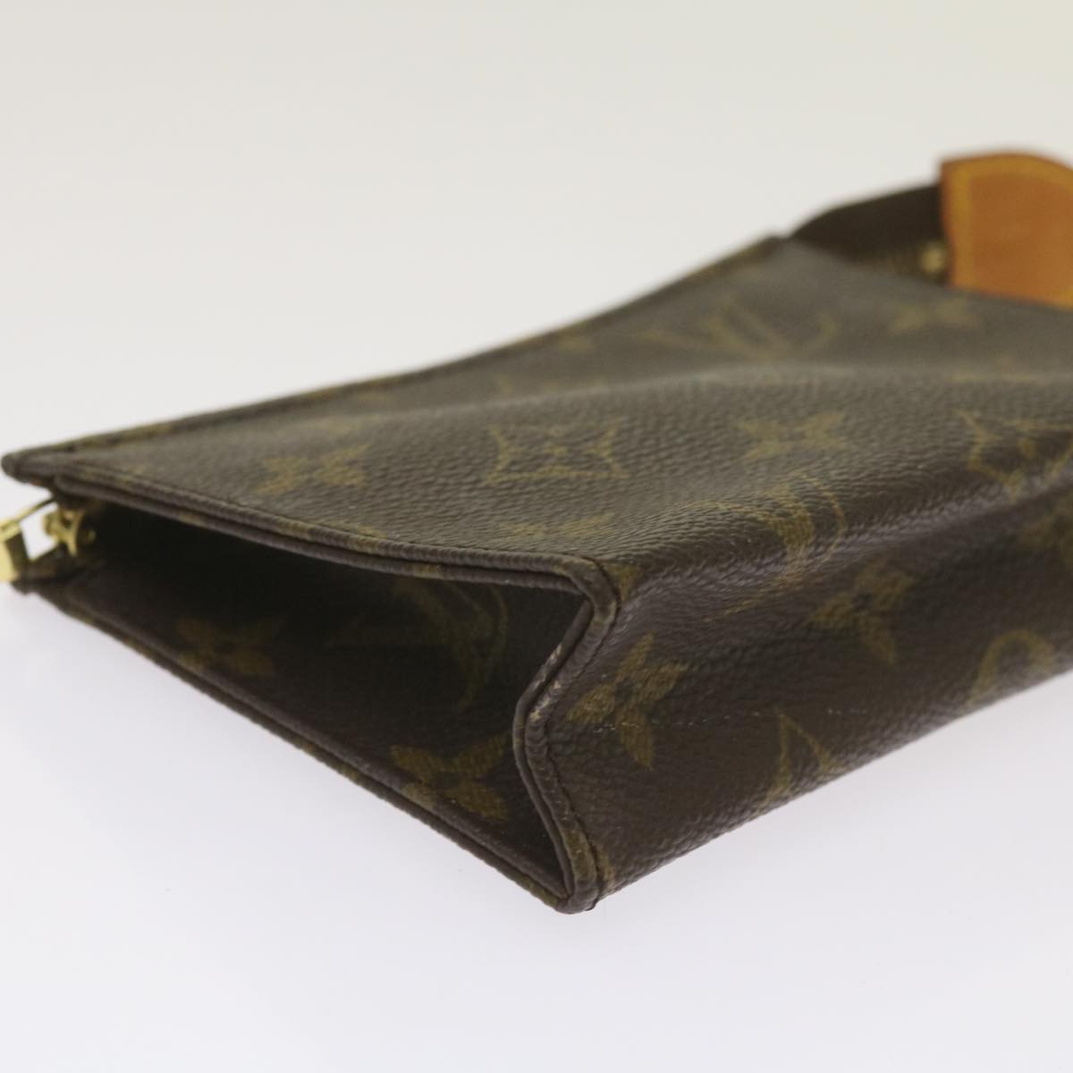 LOUIS VUITTON Monogram Poche Toilette 15 Pouch M47546 LV Auth am5877