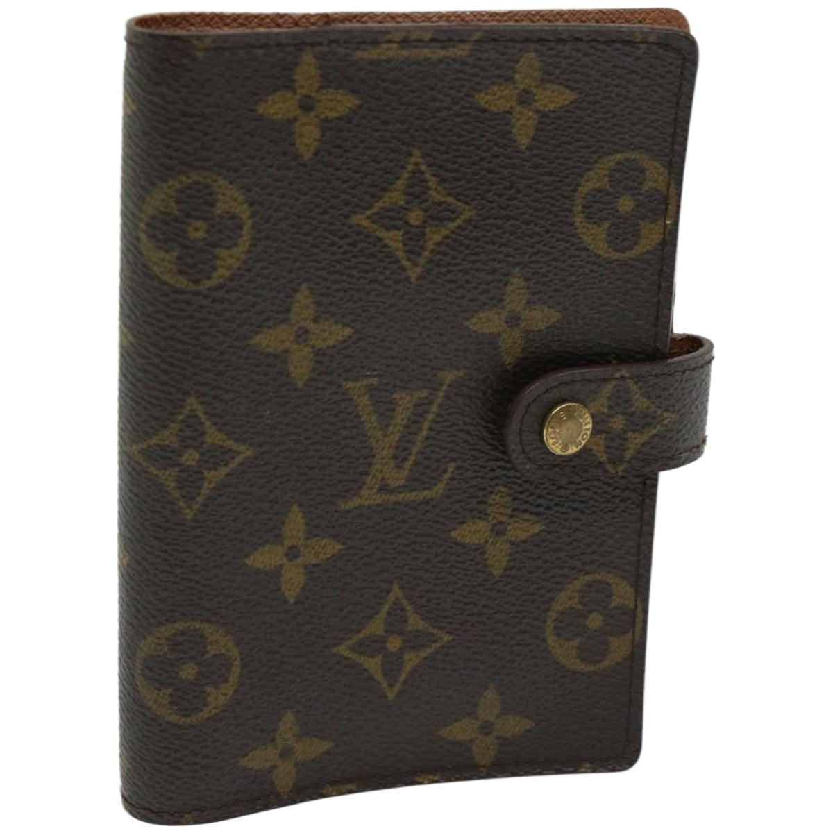 LOUIS VUITTON Monogram Agenda PM Day Planner Cover R20005 LV Auth am5892