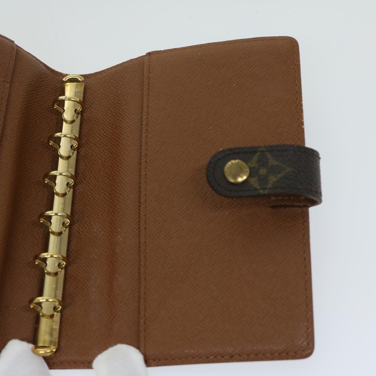 LOUIS VUITTON Monogram Agenda PM Day Planner Cover R20005 LV Auth am5892