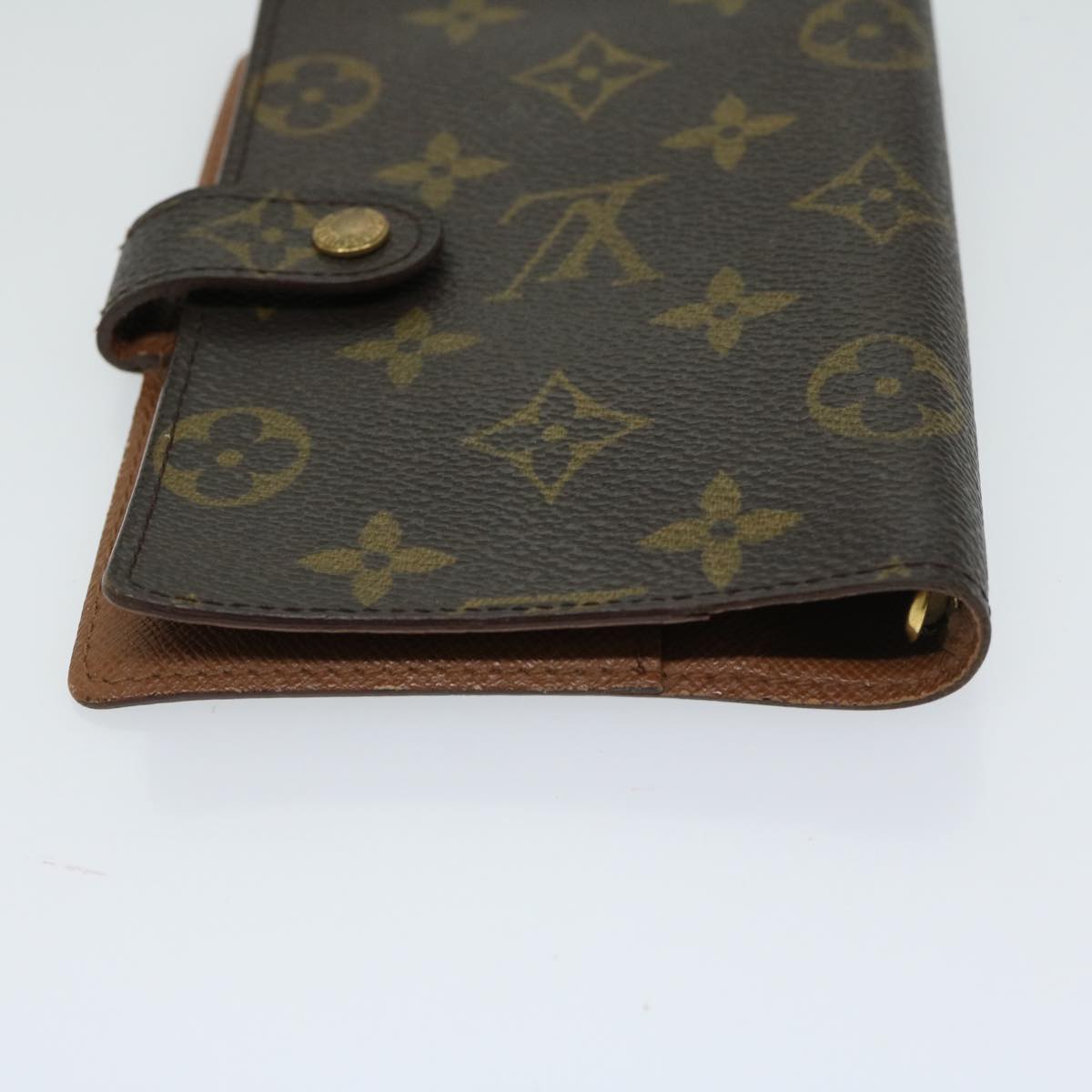 LOUIS VUITTON Monogram Agenda PM Day Planner Cover R20005 LV Auth am5892