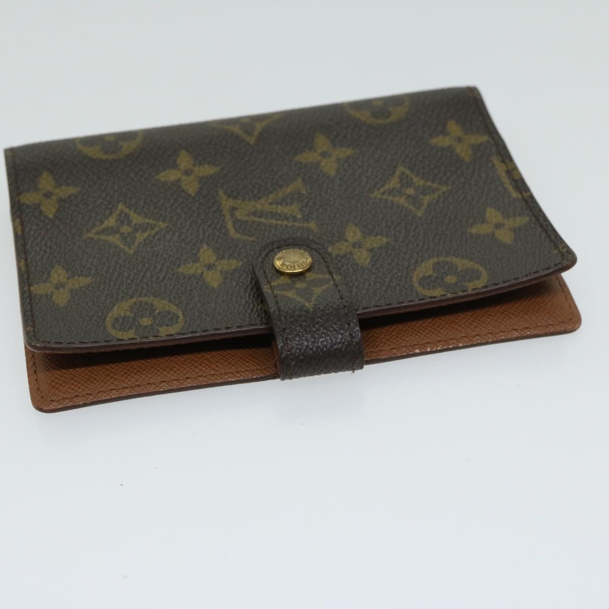 LOUIS VUITTON Monogram Agenda PM Day Planner Cover R20005 LV Auth am5892