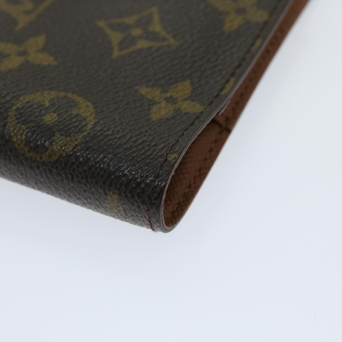 LOUIS VUITTON Monogram Agenda PM Day Planner Cover R20005 LV Auth am5892