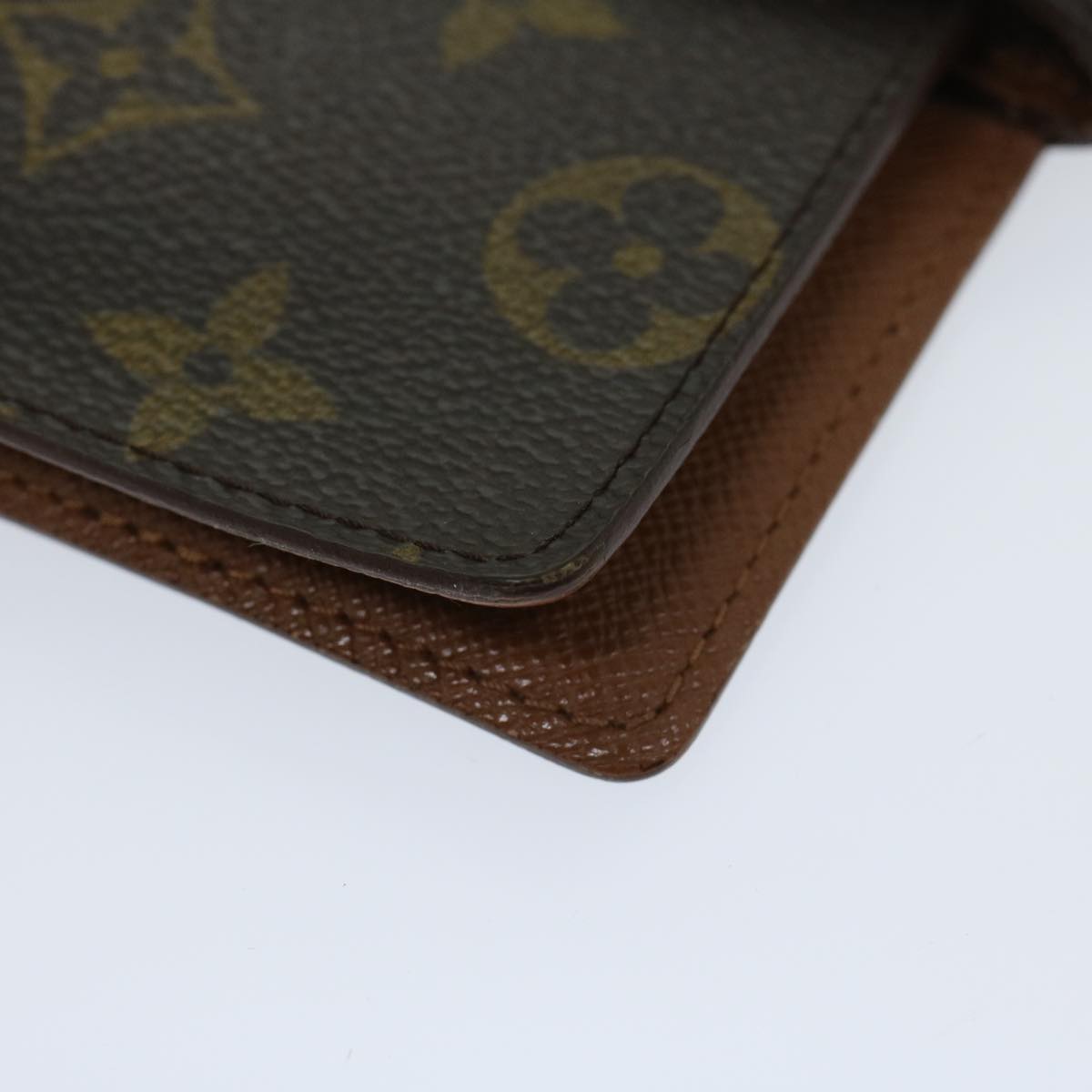 LOUIS VUITTON Monogram Agenda PM Day Planner Cover R20005 LV Auth am5892