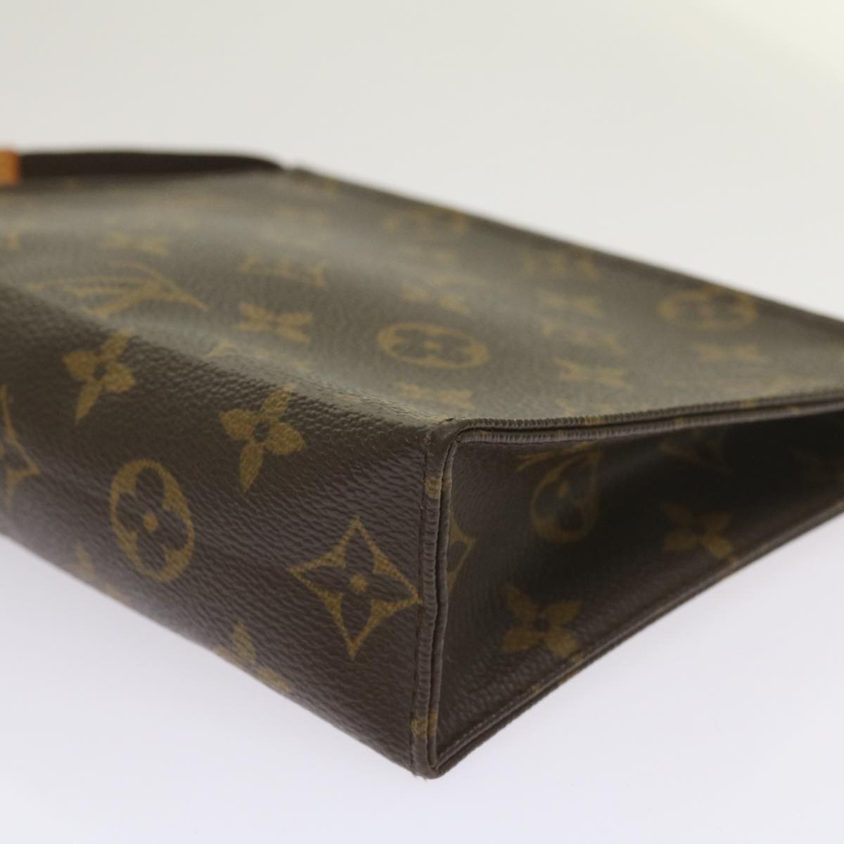 LOUIS VUITTON Monogram Poche Toilette 19 Pouch M47544 LV Auth am5893