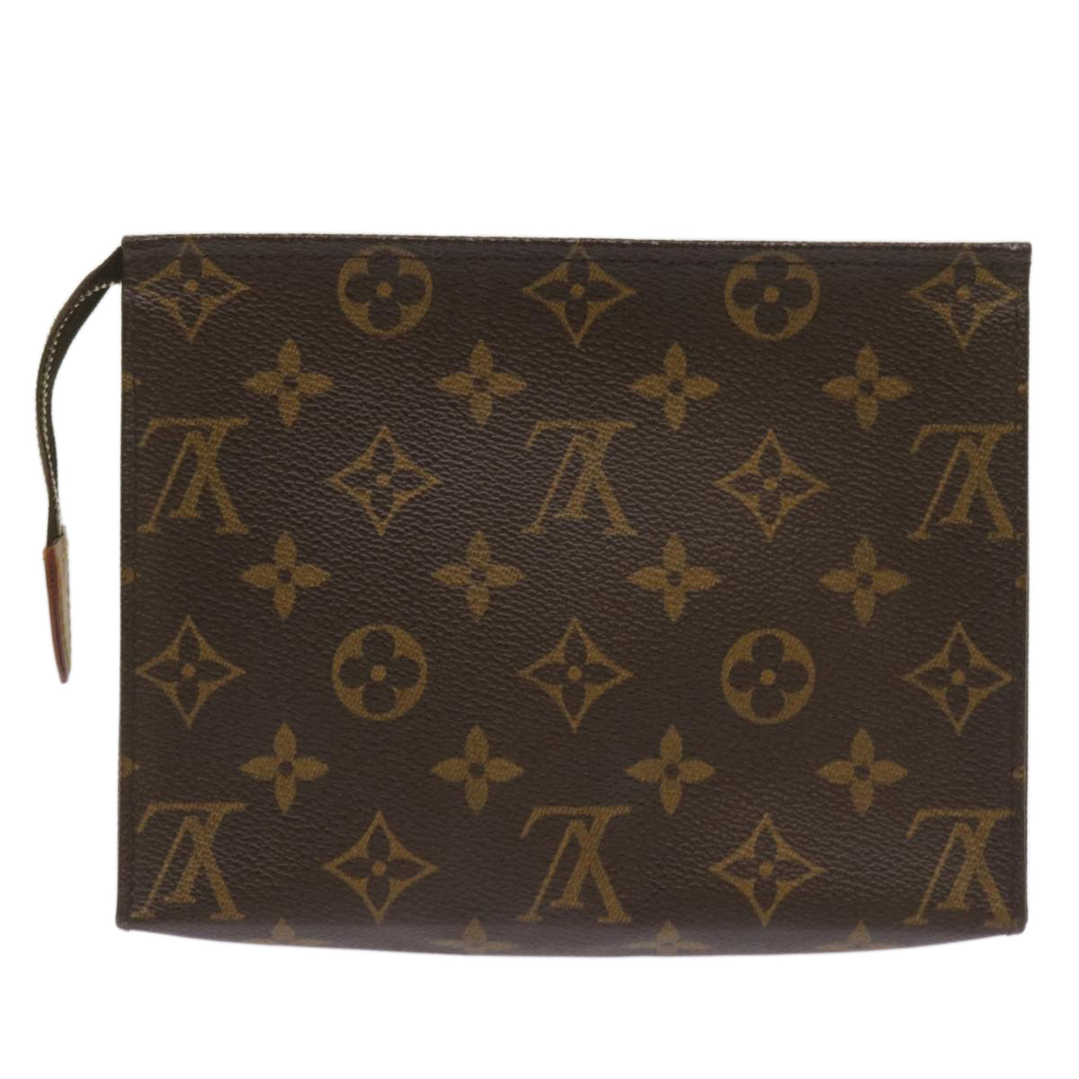 LOUIS VUITTON Monogram Poche Toilette 19 Pouch M47544 LV Auth am5893