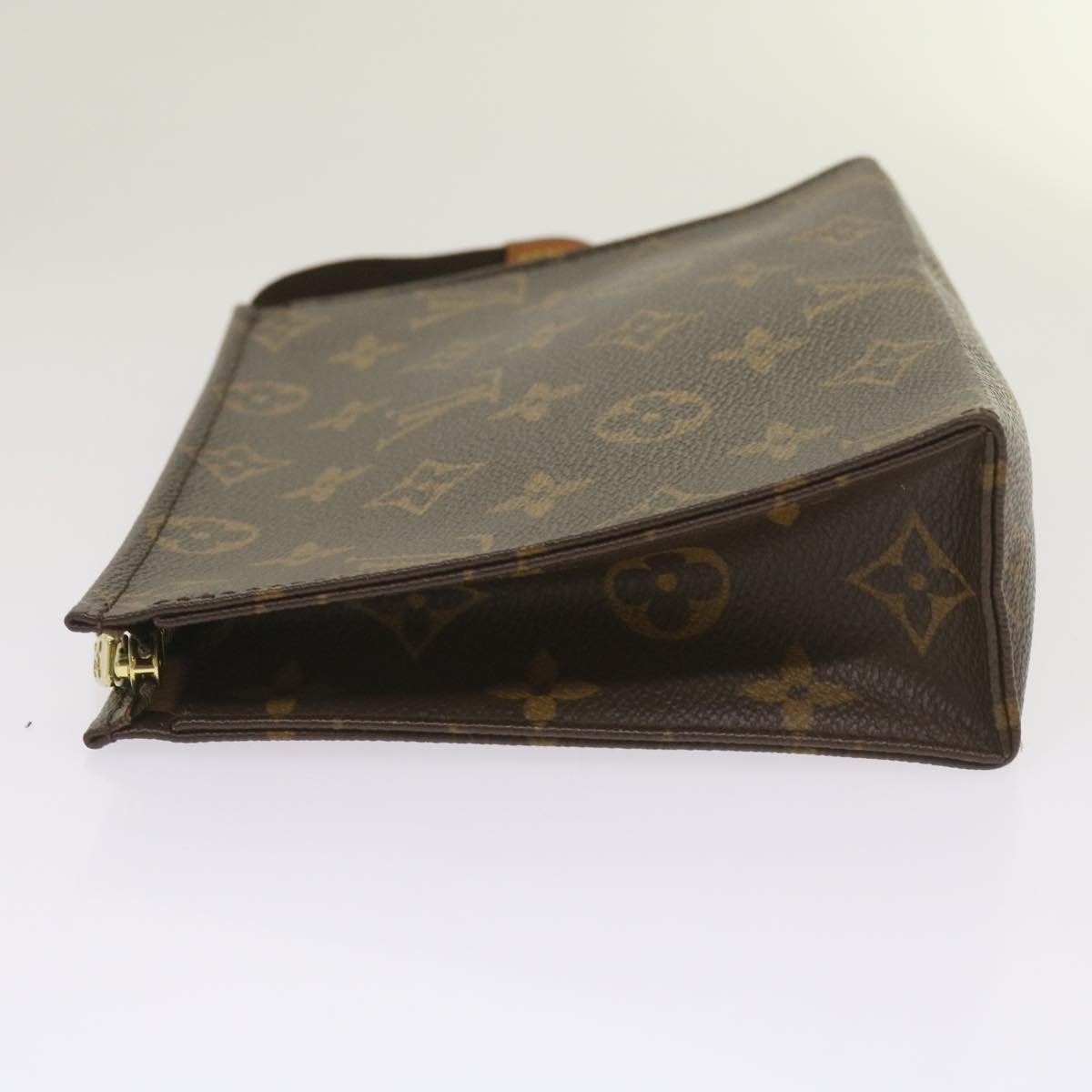 LOUIS VUITTON Monogram Poche Toilette 19 Pouch M47544 LV Auth am5893