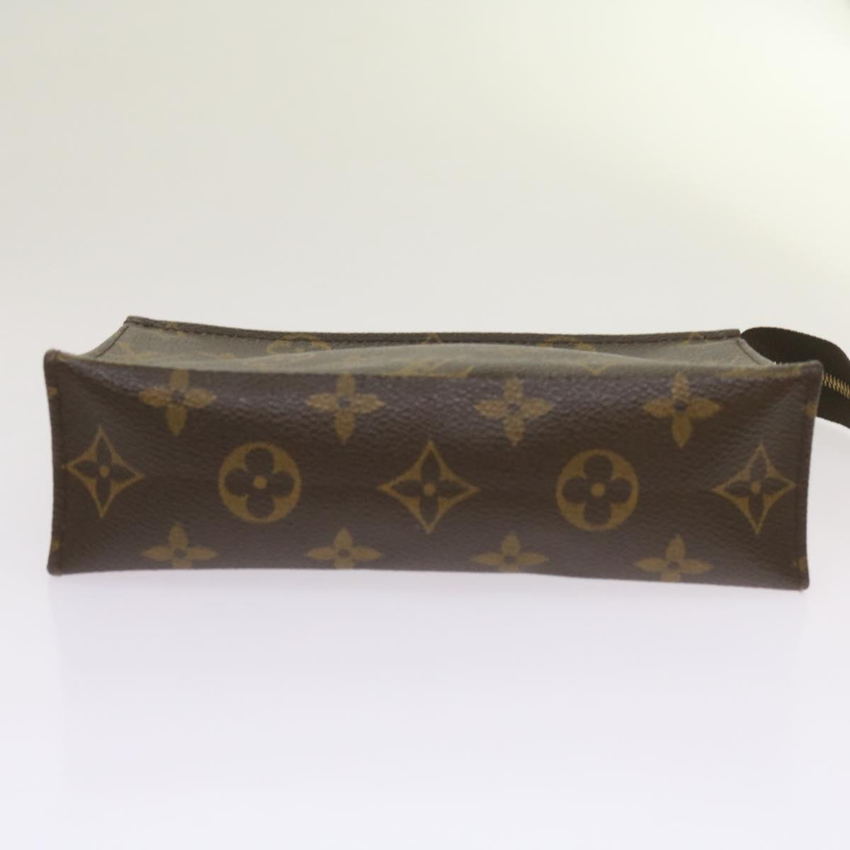 LOUIS VUITTON Monogram Poche Toilette 19 Pouch M47544 LV Auth am5893