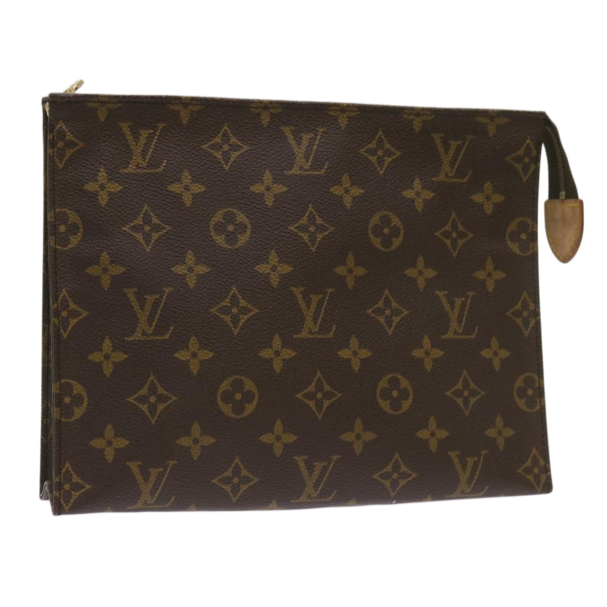 LOUIS VUITTON Monogram Poche Toilette 26 Pouch M47542 LV Auth am5894