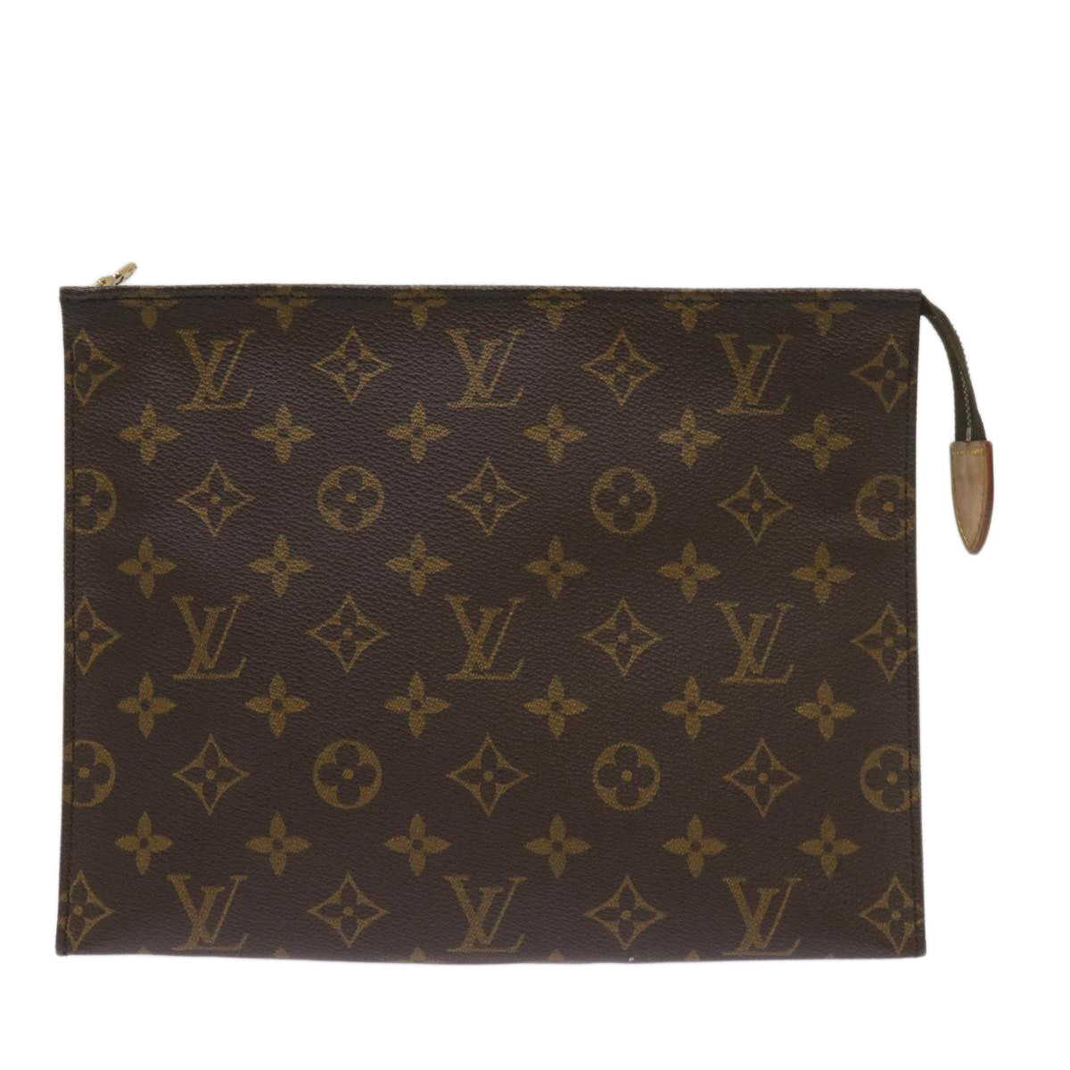 LOUIS VUITTON Monogram Poche Toilette 26 Pouch M47542 LV Auth am5894