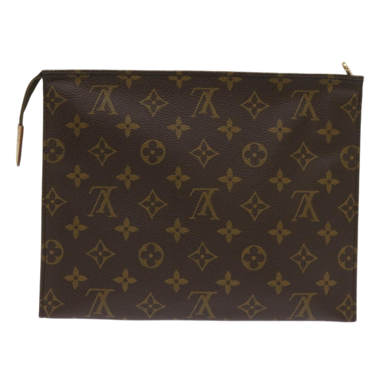 LOUIS VUITTON Monogram Poche Toilette 26 Pouch M47542 LV Auth am5894