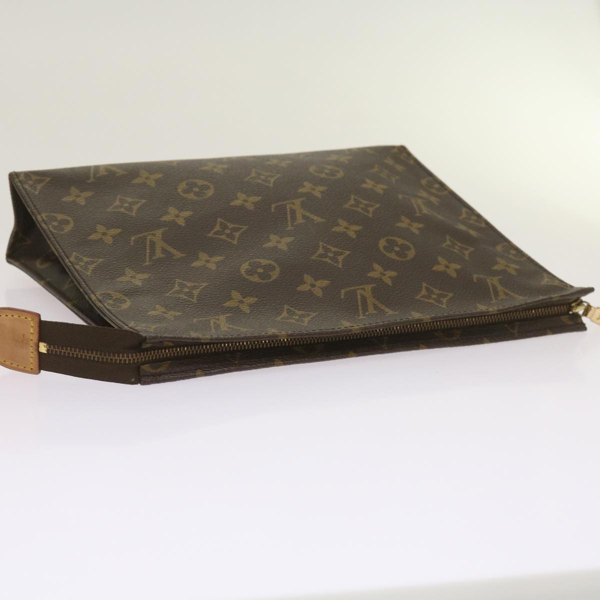 LOUIS VUITTON Monogram Poche Toilette 26 Pouch M47542 LV Auth am5894