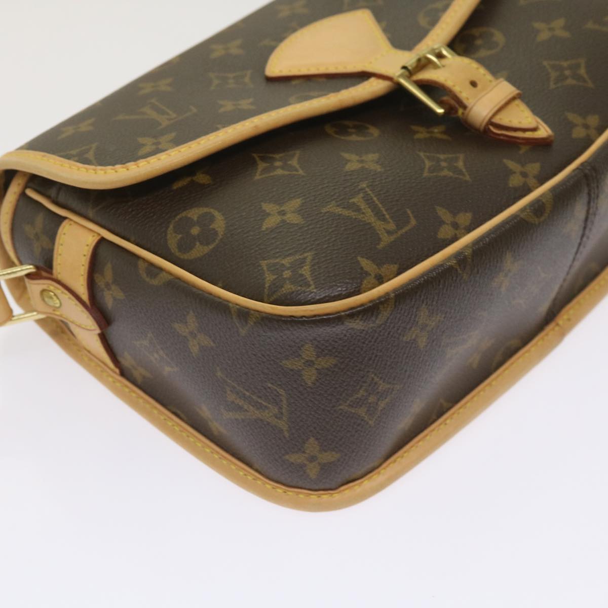 LOUIS VUITTON Monogram Sologne Shoulder Bag M42250 LV Auth am5899A