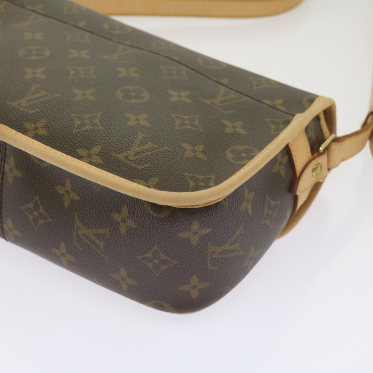 LOUIS VUITTON Monogram Sologne Shoulder Bag M42250 LV Auth am5899A