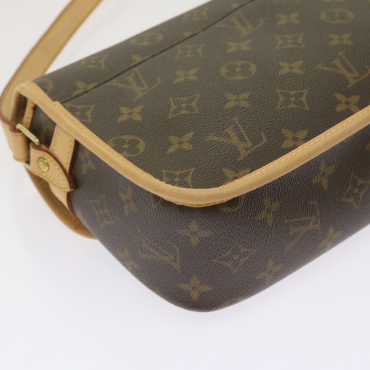 LOUIS VUITTON Monogram Sologne Shoulder Bag M42250 LV Auth am5899A