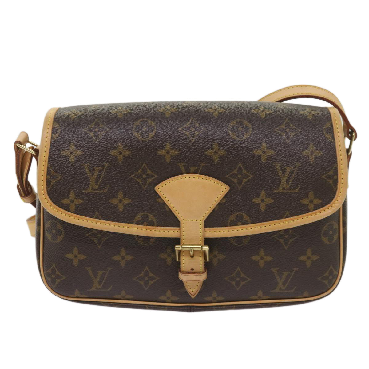 LOUIS VUITTON Monogram Sologne Shoulder Bag M42250 LV Auth am5899A