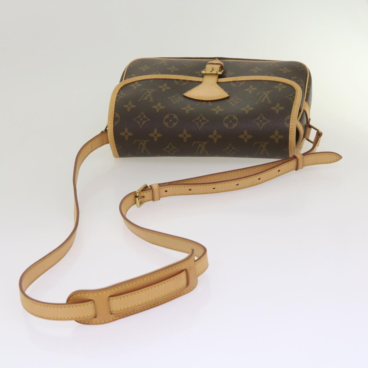 LOUIS VUITTON Monogram Sologne Shoulder Bag M42250 LV Auth am5899A