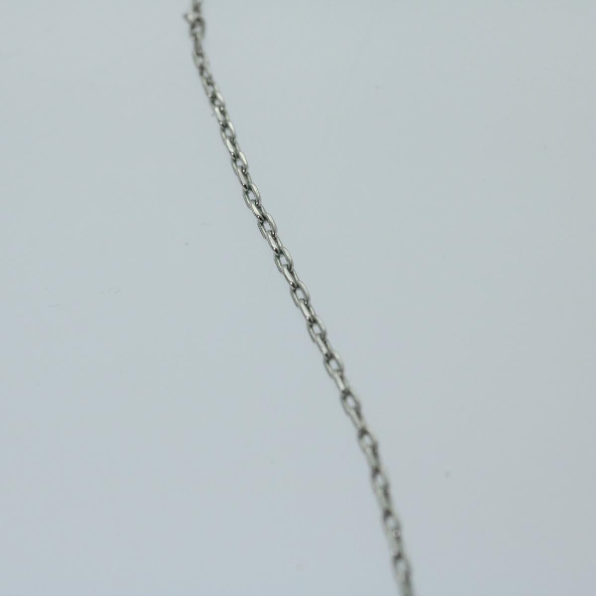 Christian Dior Necklace metal Silver Auth am5919