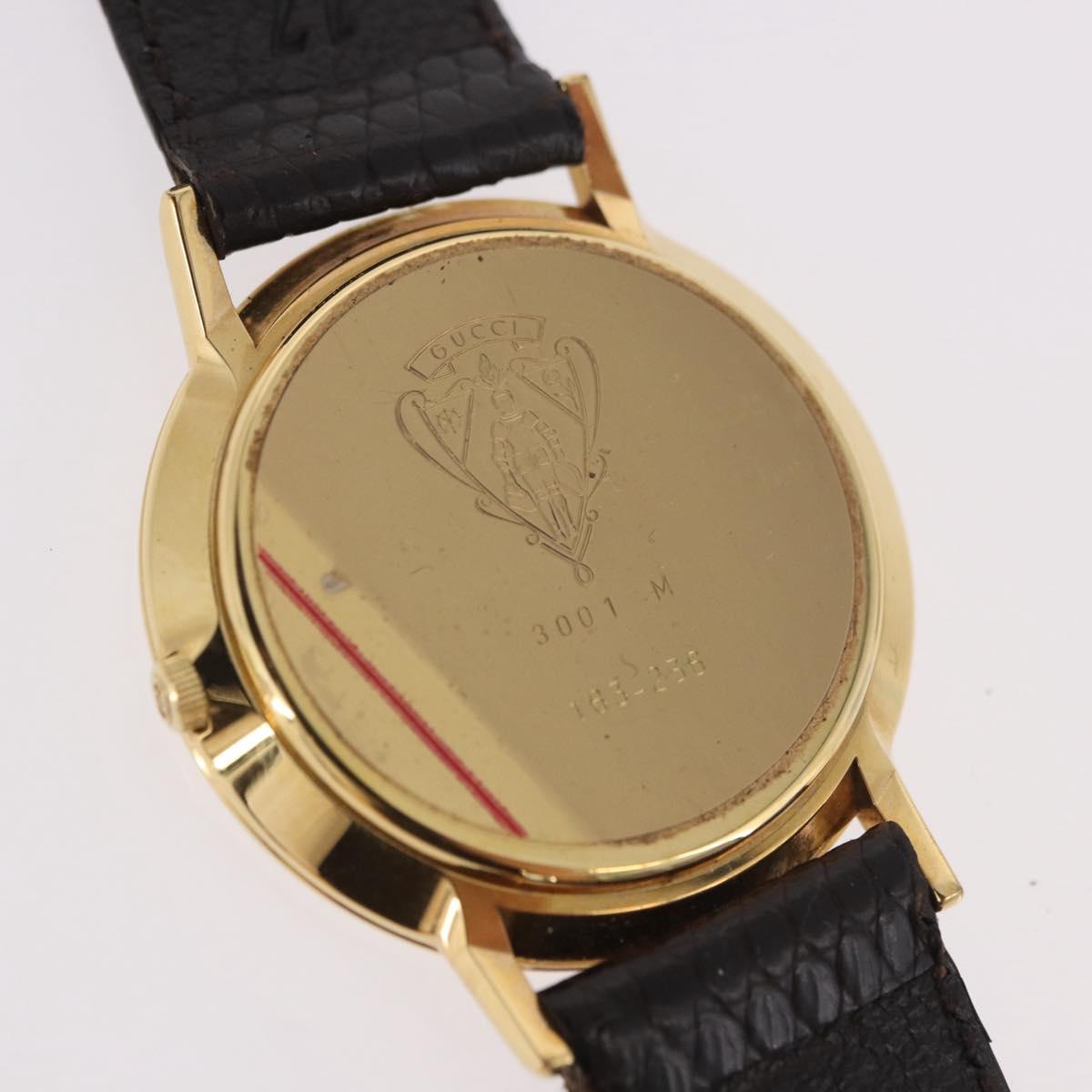 GUCCI Watches metal Gold 3001M Auth am5924