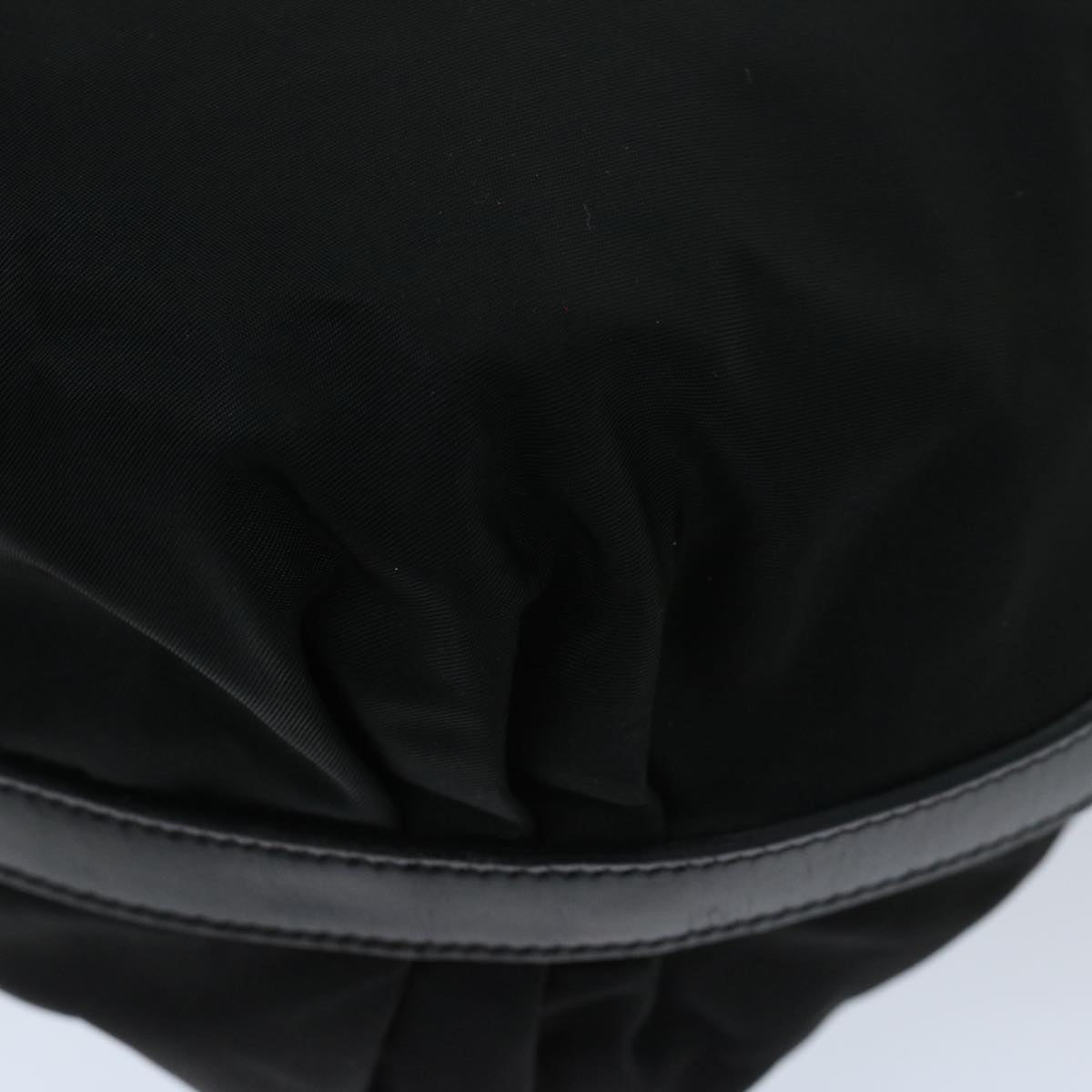 PRADA Shoulder Bag Nylon Black Auth am5930