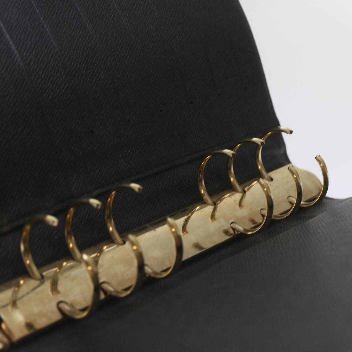 LOUIS VUITTON Epi Agenda MM Day Planner Cover Black R20042 LV Auth am5932