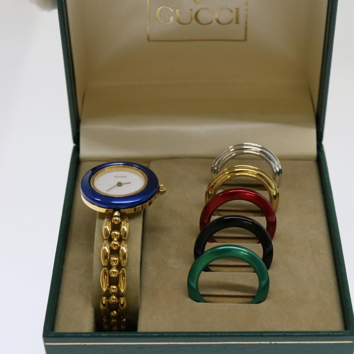 GUCCI Watches metal Gold Auth am5999