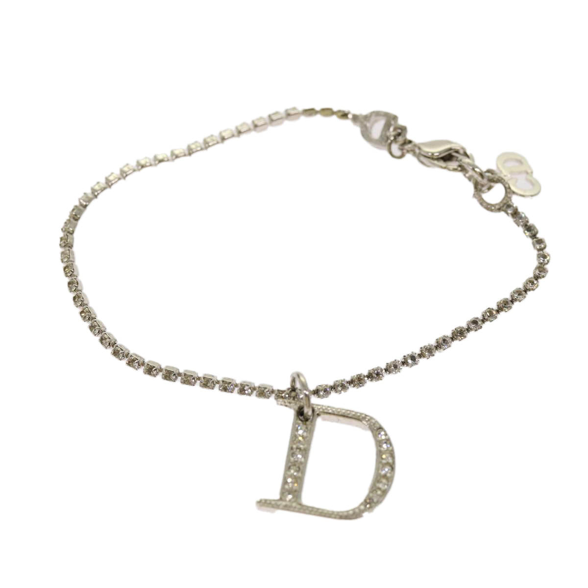 Christian Dior Bracelet metal Silver Auth am6013