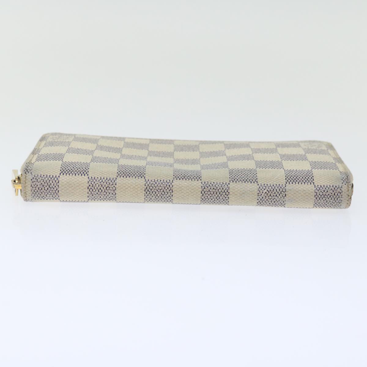 LOUIS VUITTON Damier Azur Zippy Wallet Long Wallet N63503 LV Auth am6023