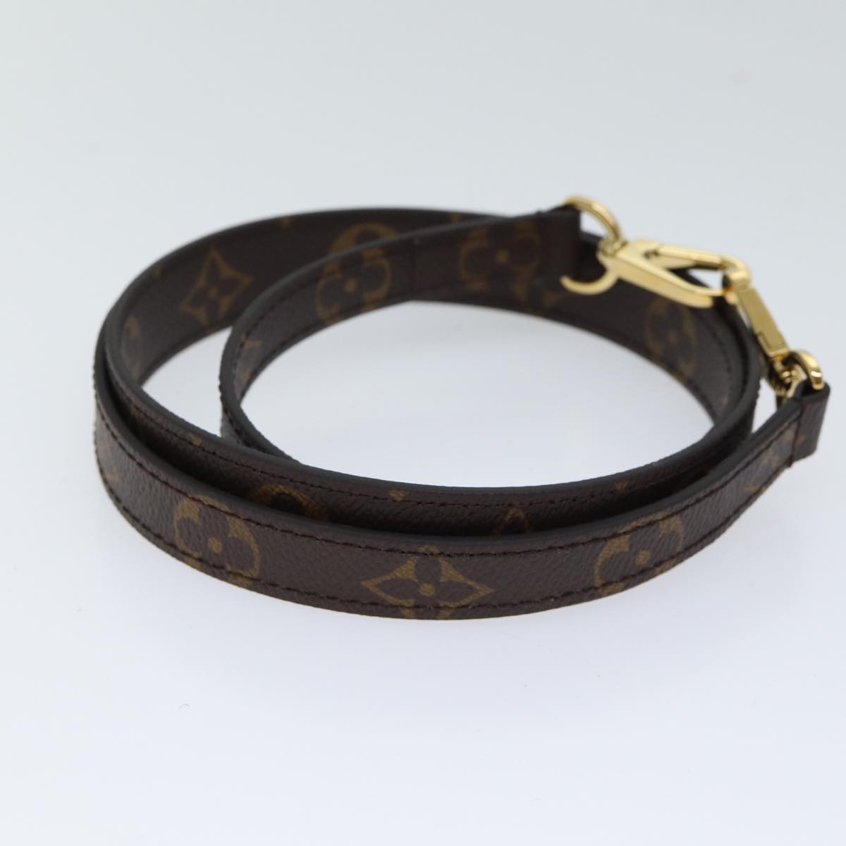 LOUIS VUITTON Monogram Shoulder Strap 42.1"""""""" LV Auth am6043