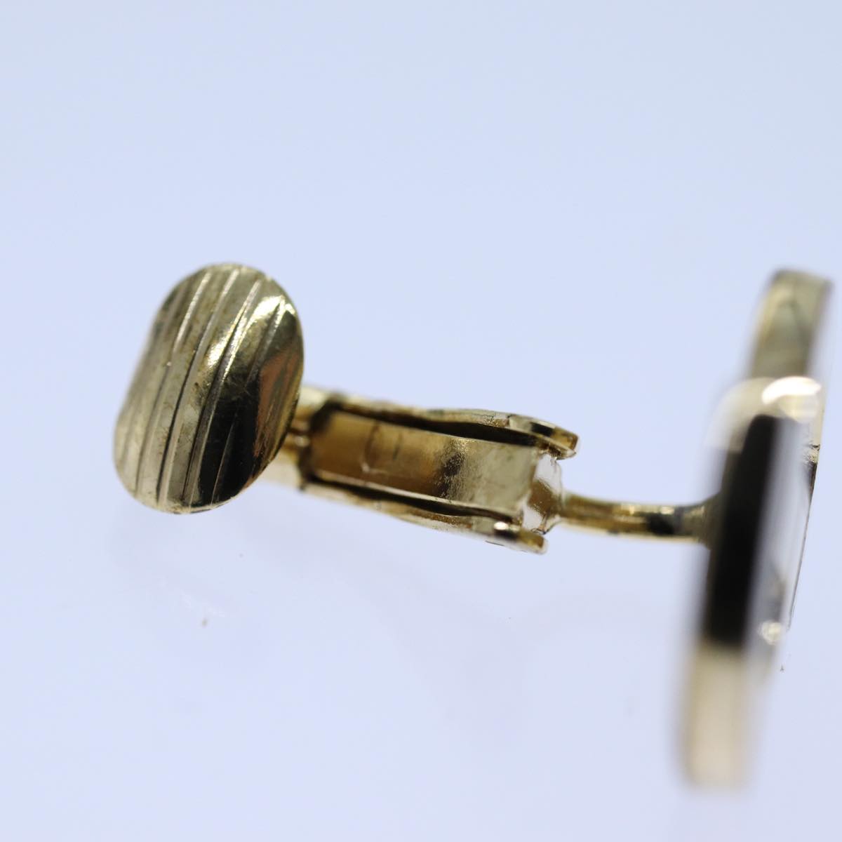 Christian Dior Earring Gold Auth am6078