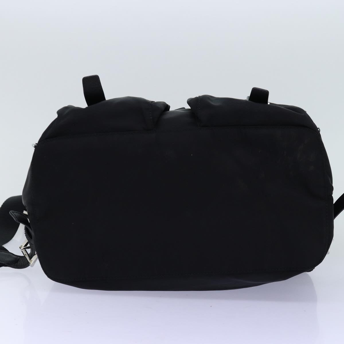 PRADA Backpack Nylon Black Auth am6095