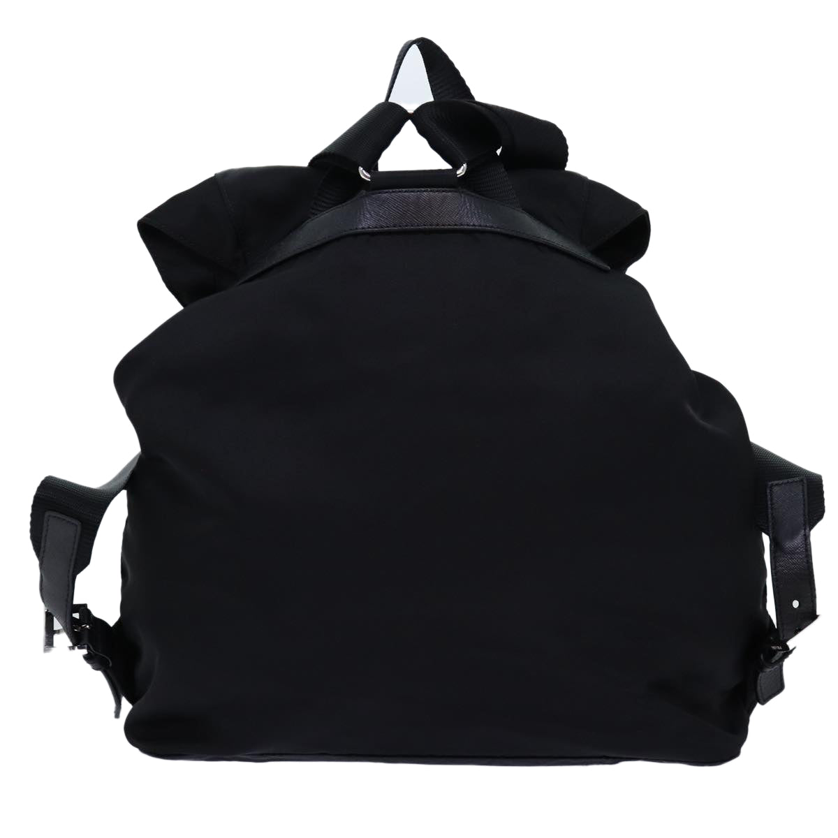 PRADA Backpack Nylon Black Auth am6095