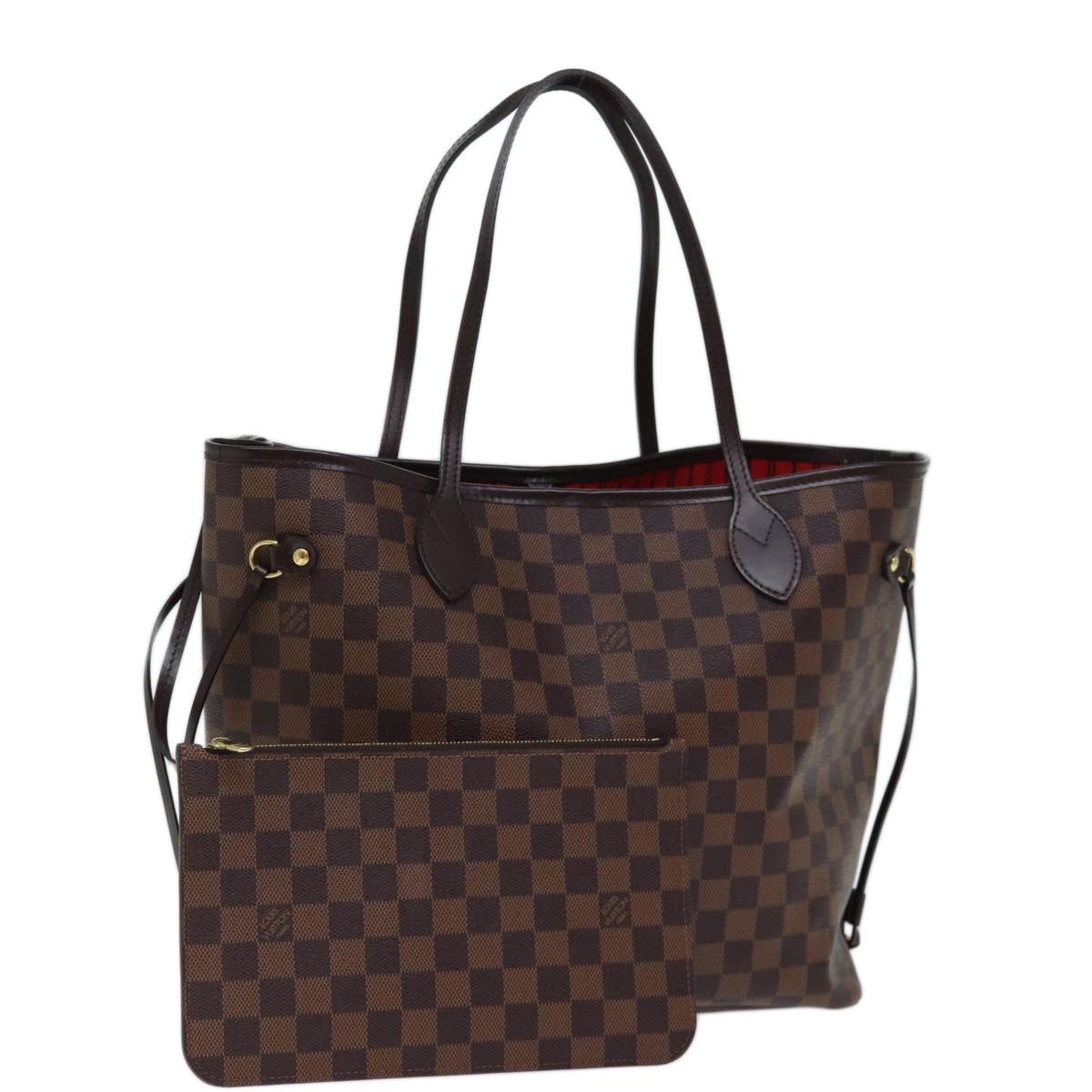 LOUIS VUITTON Damier Ebene Neverfull MM Tote Bag N51105 LV Auth am6117AV