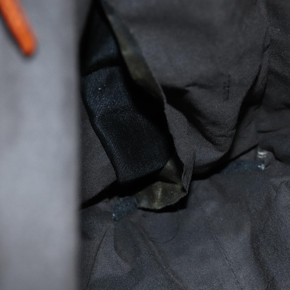 FENDI Zucca Canvas Tote Bag Brown Black Auth am6121