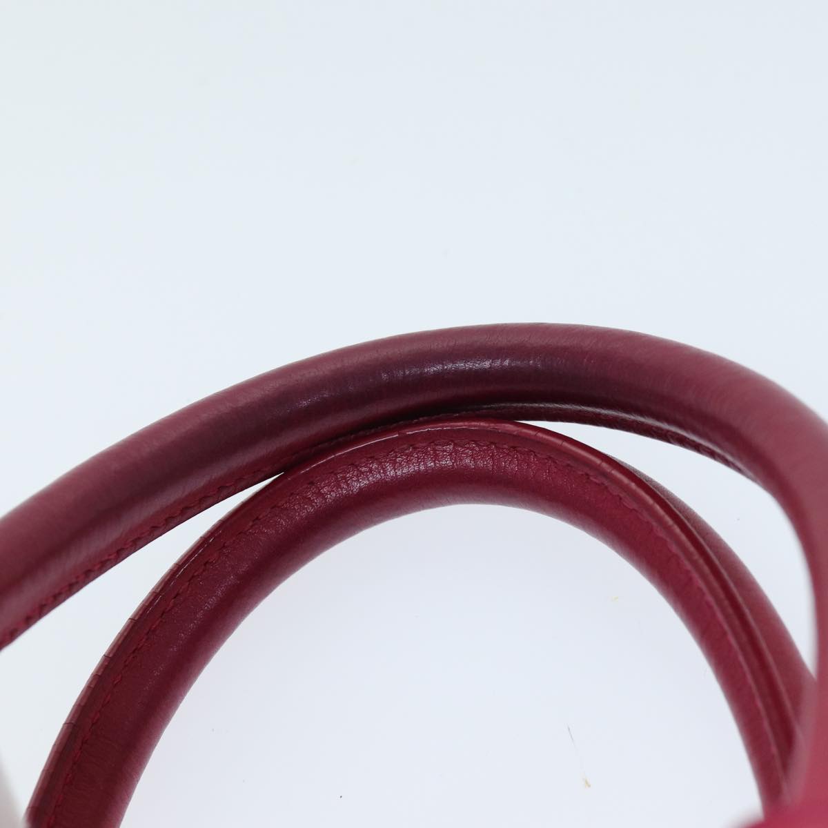 SAINT LAURENT Sac De Jules Hand Bag Leather 2way Pink 324823 Auth am6195