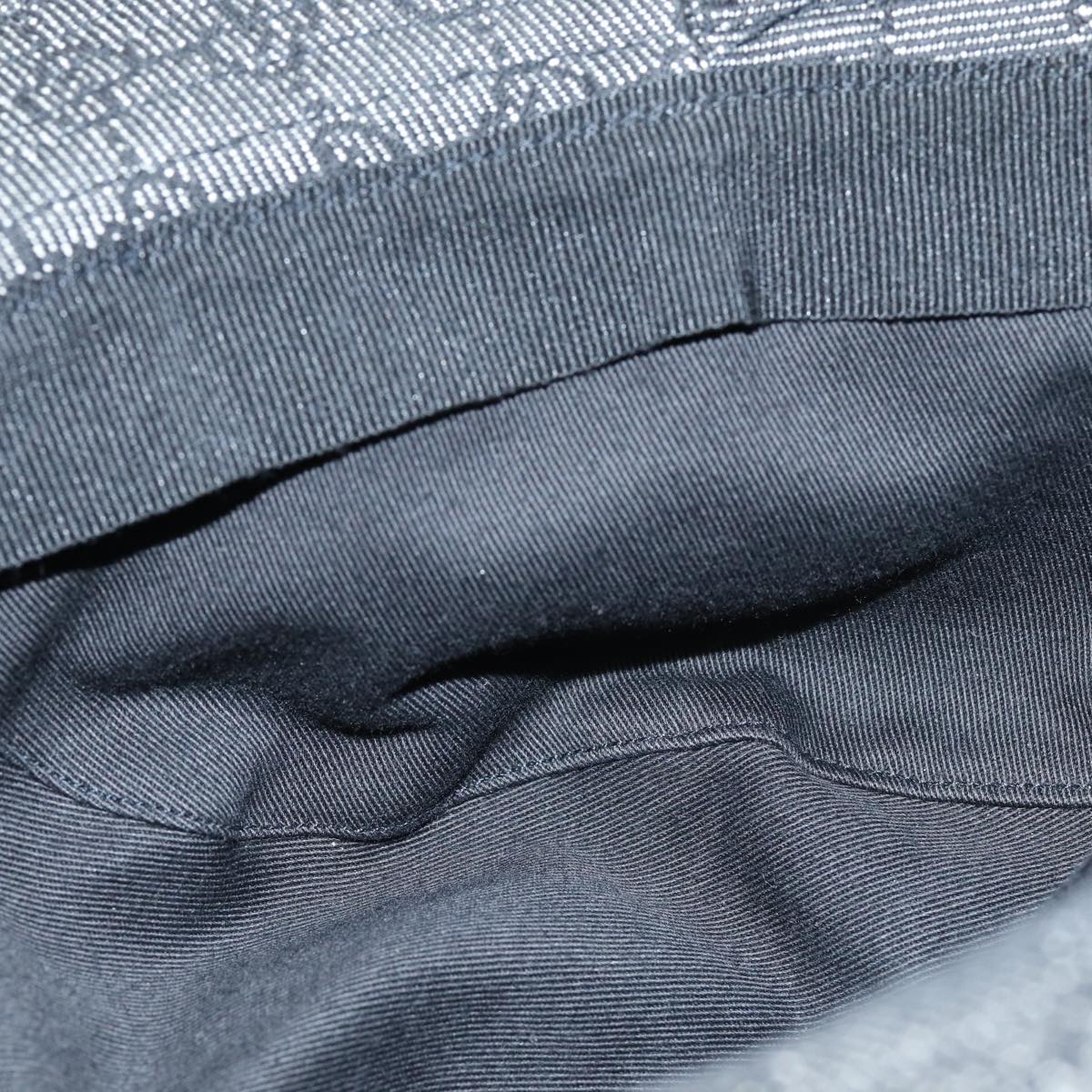 GUCCI GG Canvas Hat M Black Auth am6222