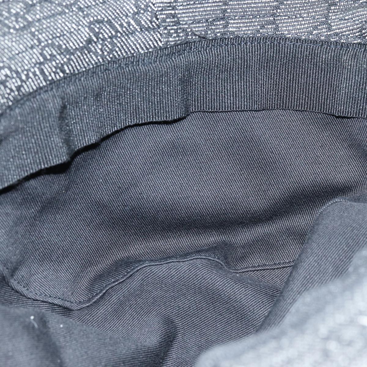 GUCCI GG Canvas Hat M Black Auth am6222