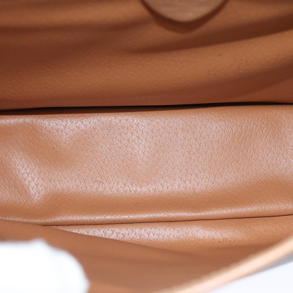 CELINE Macadam Canvas Shoulder Bag PVC Brown Auth am6264