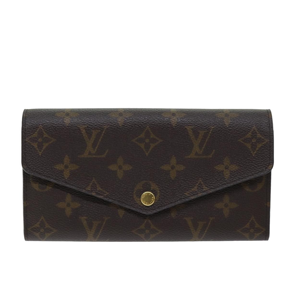 LOUIS VUITTON Monogram Portefeuille Sarah Rose Valerine M62235 LV Auth am6274