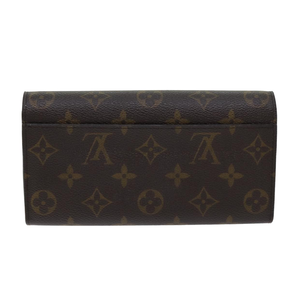 LOUIS VUITTON Monogram Portefeuille Sarah Rose Valerine M62235 LV Auth am6274